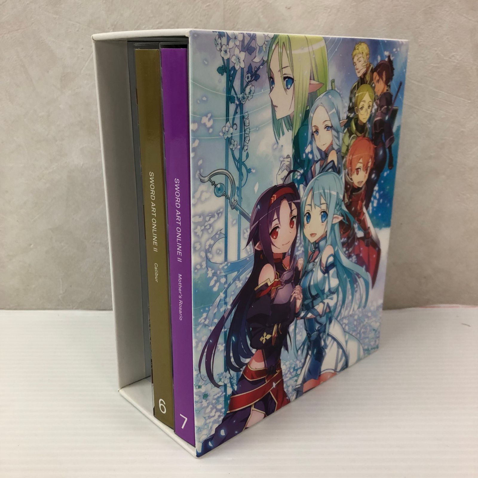 △60【Blu-ray】ソードアート・オンラインⅡ 6・7 収納ボックスセット