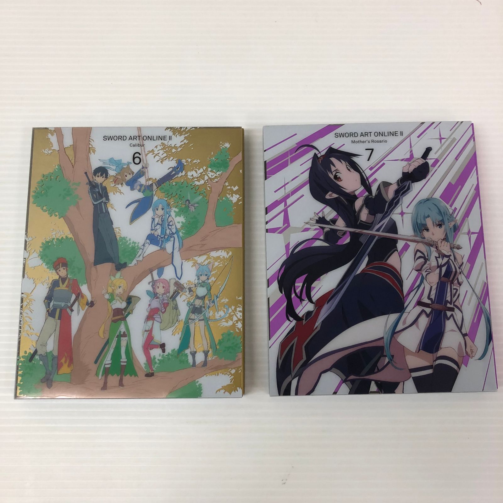 △60【Blu-ray】ソードアート・オンラインⅡ 6・7 収納ボックスセット