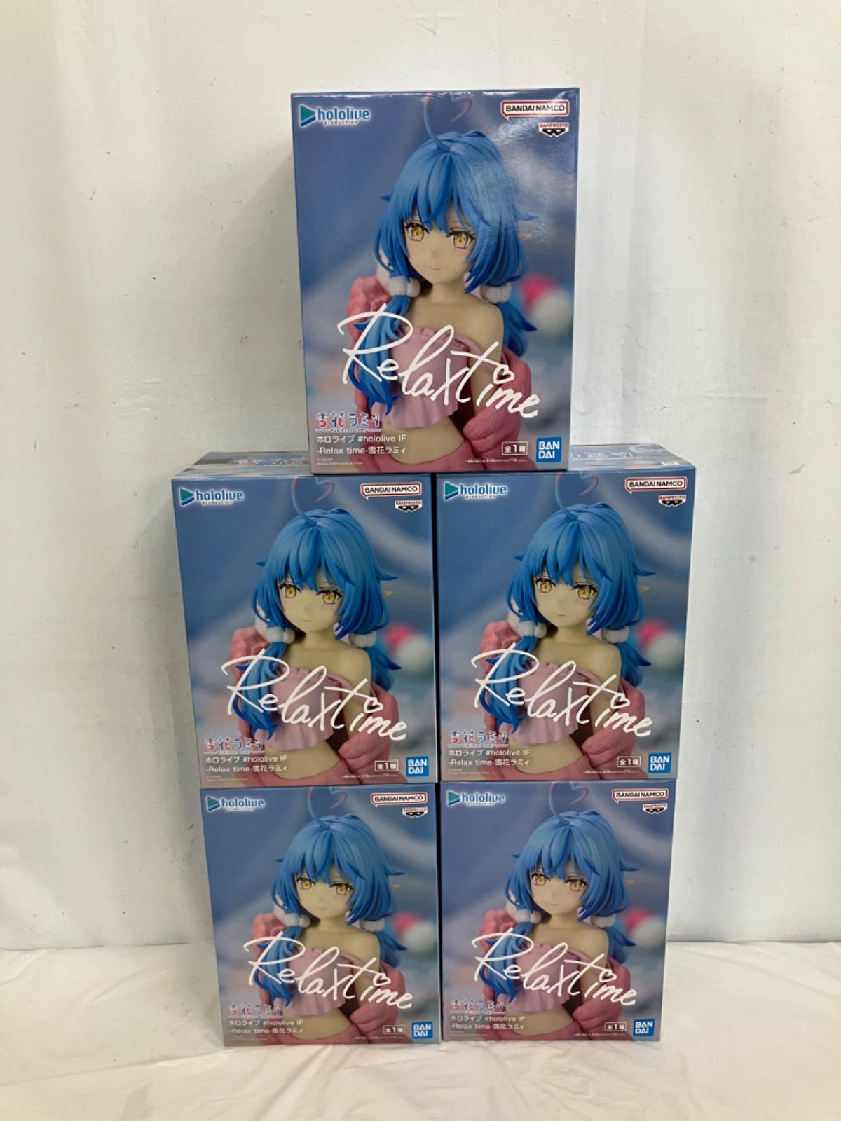 未開封 hololive ホロライブ IF Relax time 雪花ラミィ フィギュア 5