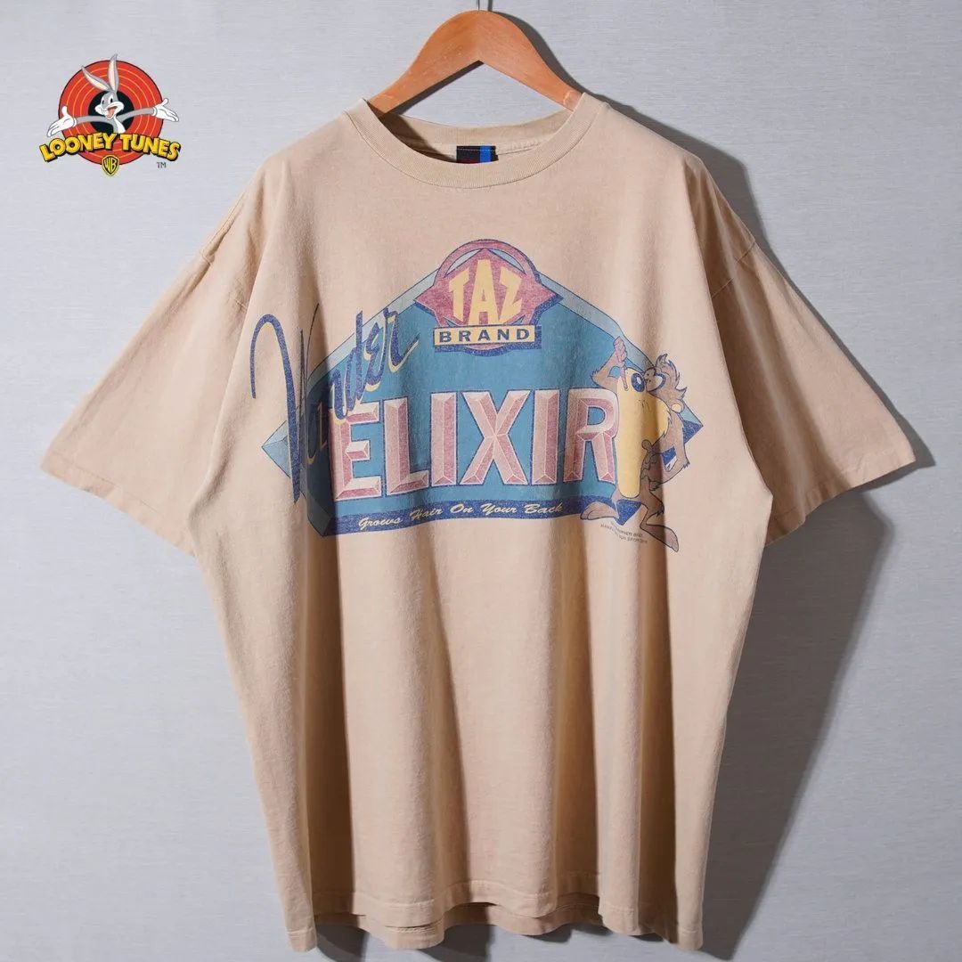 90s USA製 1995年製 ルーニーテューンズ タズマニアンデビル Tシャツ