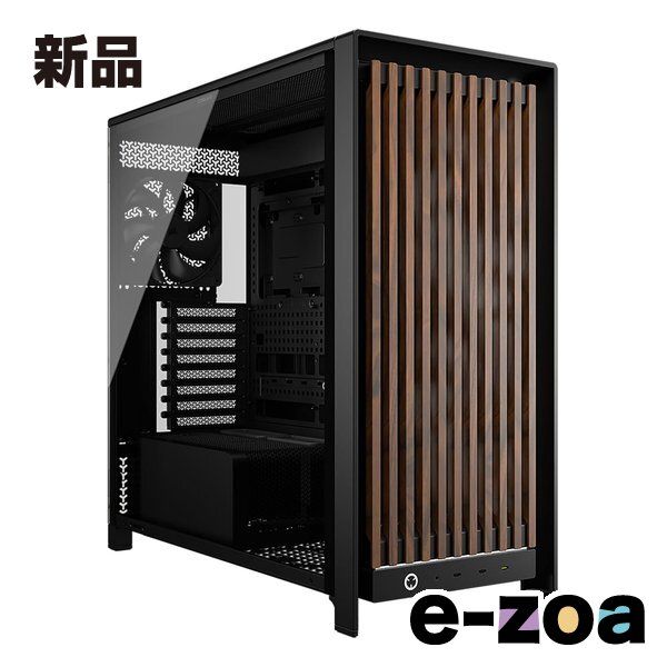 CORSAIR コルセア FRAME 5000D WOOD RS Performance Mid-Tower Black/Walnut CC-9011353-WW (2682370)