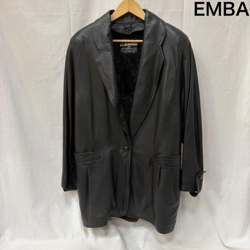 エンバ スペインラム ミンクファー ジャケット black FREE レディース FREE ISItems【USED】【古着】【中古】50162503