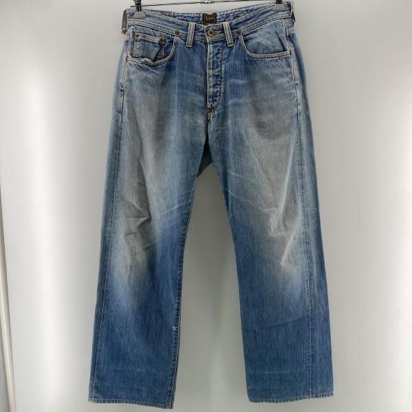 中古】Lee センター赤タグ復刻 101 ヘアオンハイド 片耳 デニムパンツ