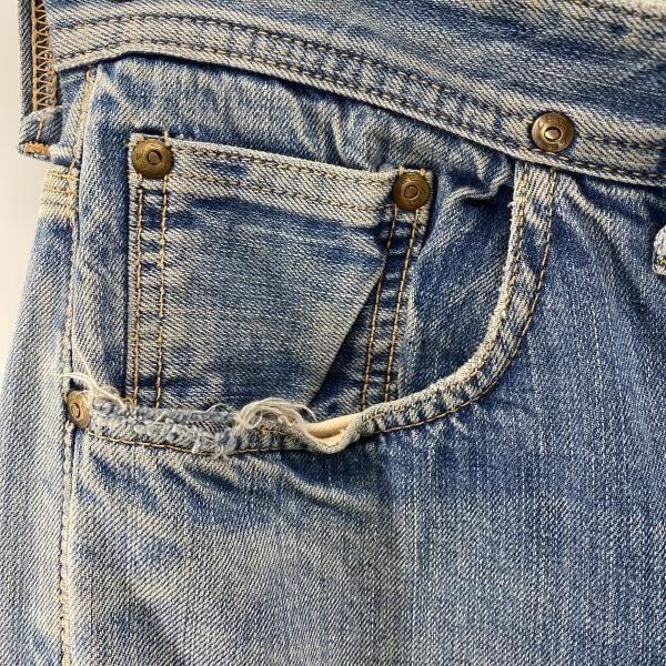 中古】Lee センター赤タグ復刻 101 ヘアオンハイド 片耳 デニムパンツ