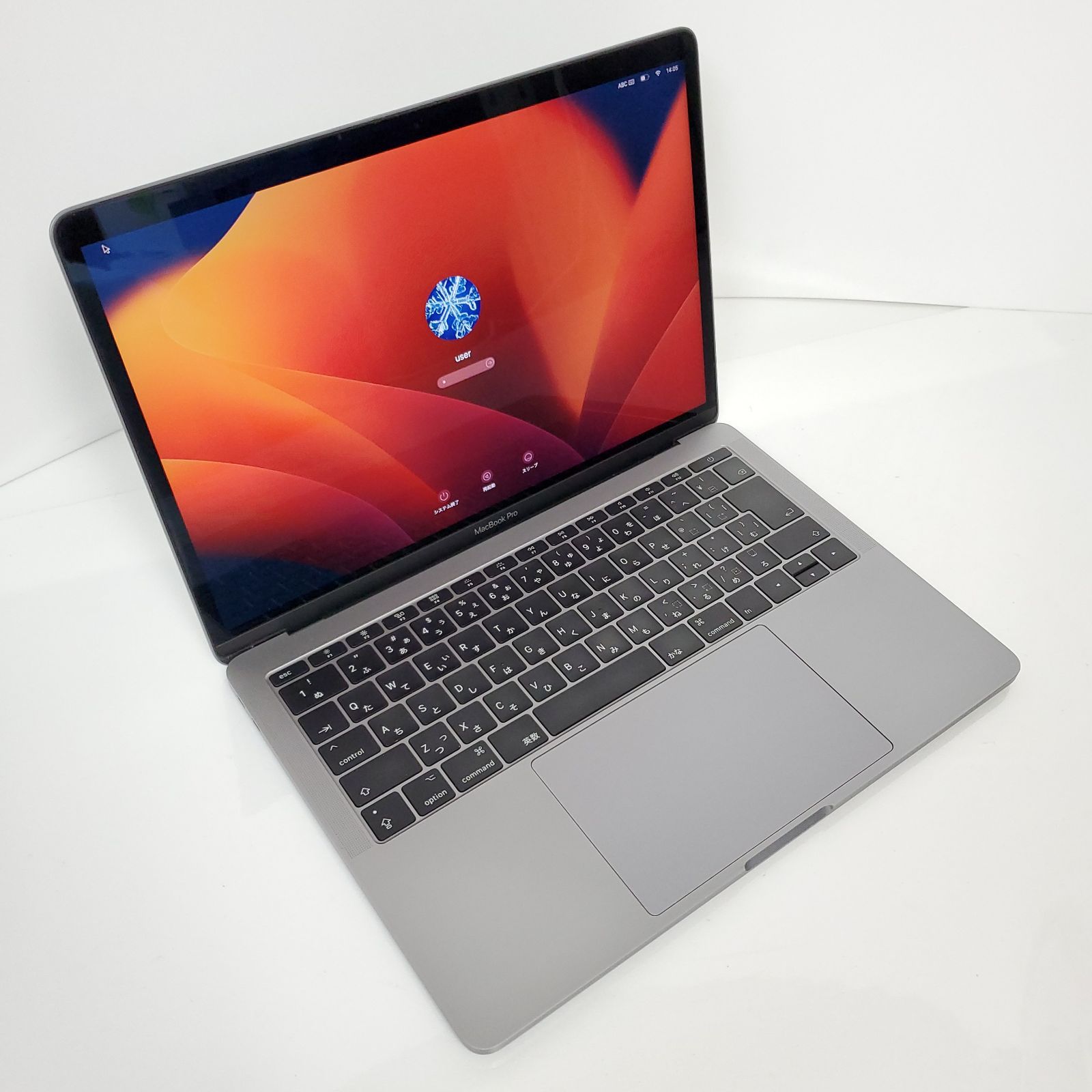 ノートPC・Apple MacBook Pro (13-inch, 2017, 2 TBT3) A1708・Intel 