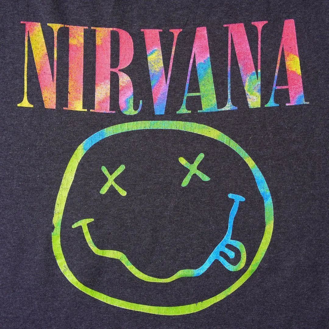 ニルヴァーナ NIRVANA Tシャツ XL相当 表記XXL ダークグレー バンT