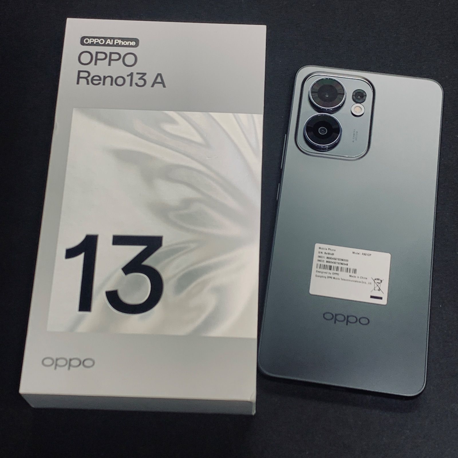 美品】OPPO Reno13 A 128GB SIM解除済 チャコールグレー - メルカリ