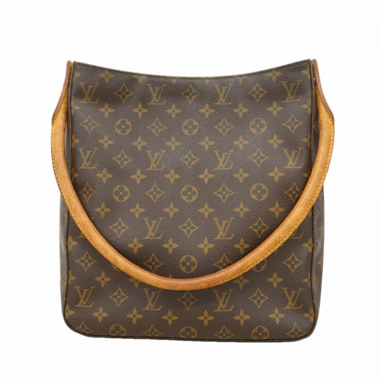 ルイ・ヴィトン(Louis Vuitton) ルイ・ヴィトン ショルダーバッグ モノグラム ルーピングGM M51145 ブラウンレディース