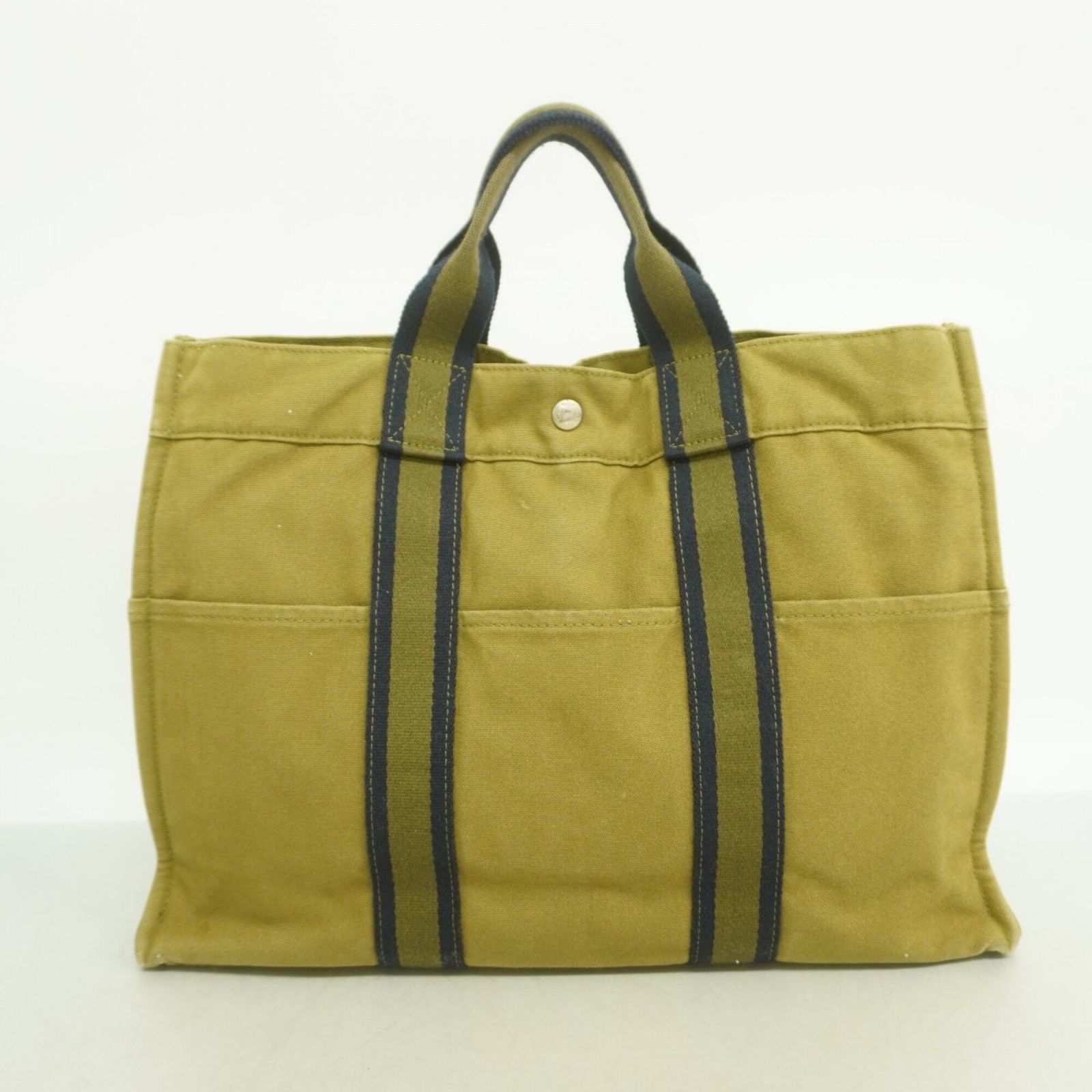 エルメス(Hermes) エルメス トートバッグ フールトゥMM キャンバス