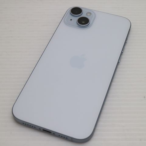 超美品 SIMフリー iPhone15 Plus 256GB ブルー スマホ Apple 即日発送