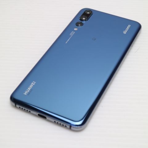 超美品 HW-01K HUAWEI P20 Pro ブルー スマホ 即日発送 スマホ 白ロム