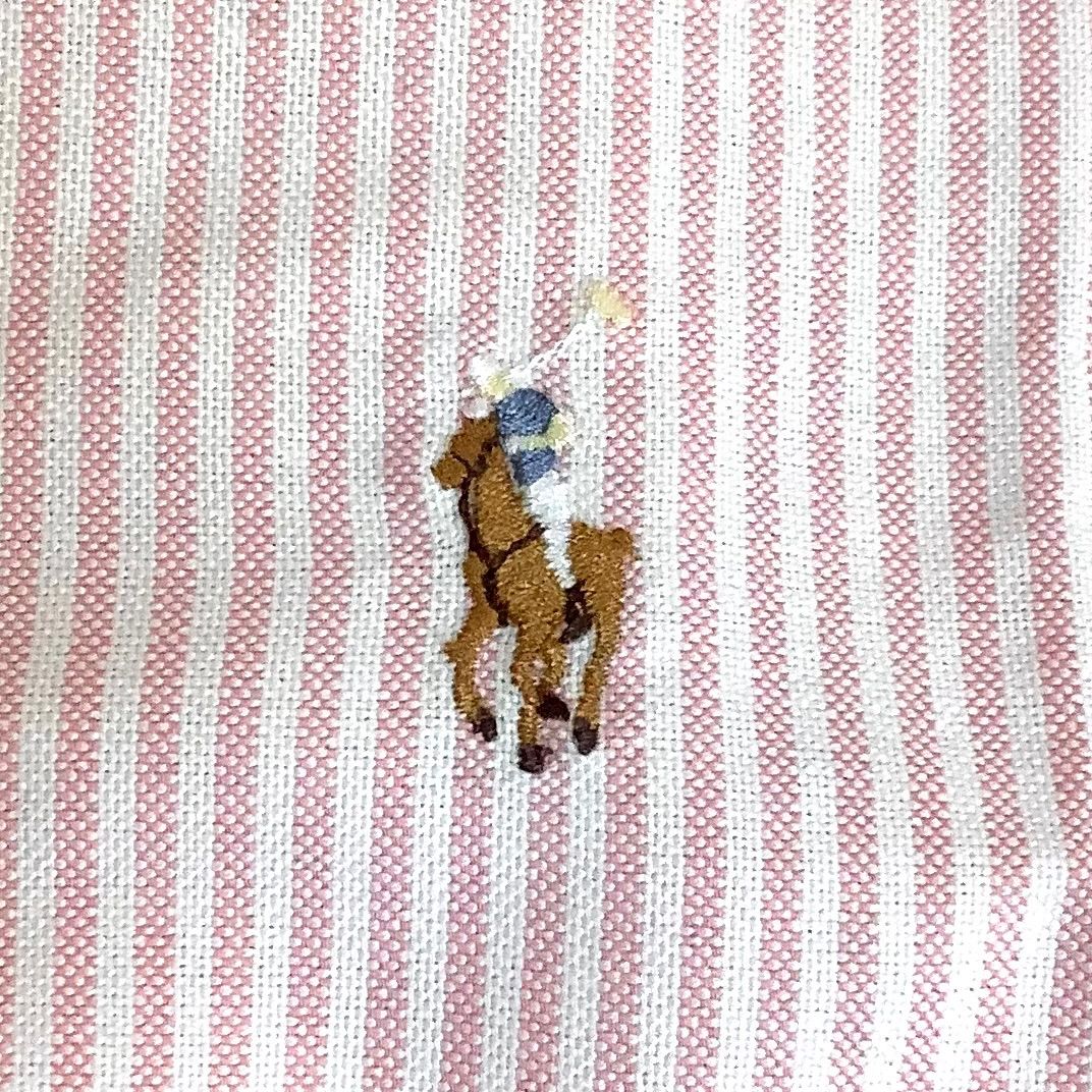 ラルフローレン Ralph Lauren ボタンダウンシャツ BD ポニー ロゴ RALPH LAUREN ラルフローレン 刺繍ポニー ストライプ ボタンダウン