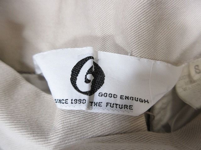 グッドイナフ GOODENOUGH チノ パンツ ロング ストレート 無地 サイズS