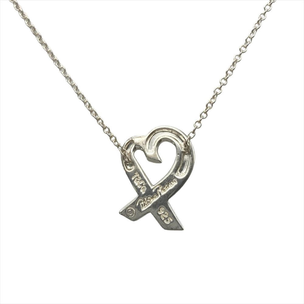 ティファニー Tiffany&Co. ラビングハート ネックレス SV925 2.8g