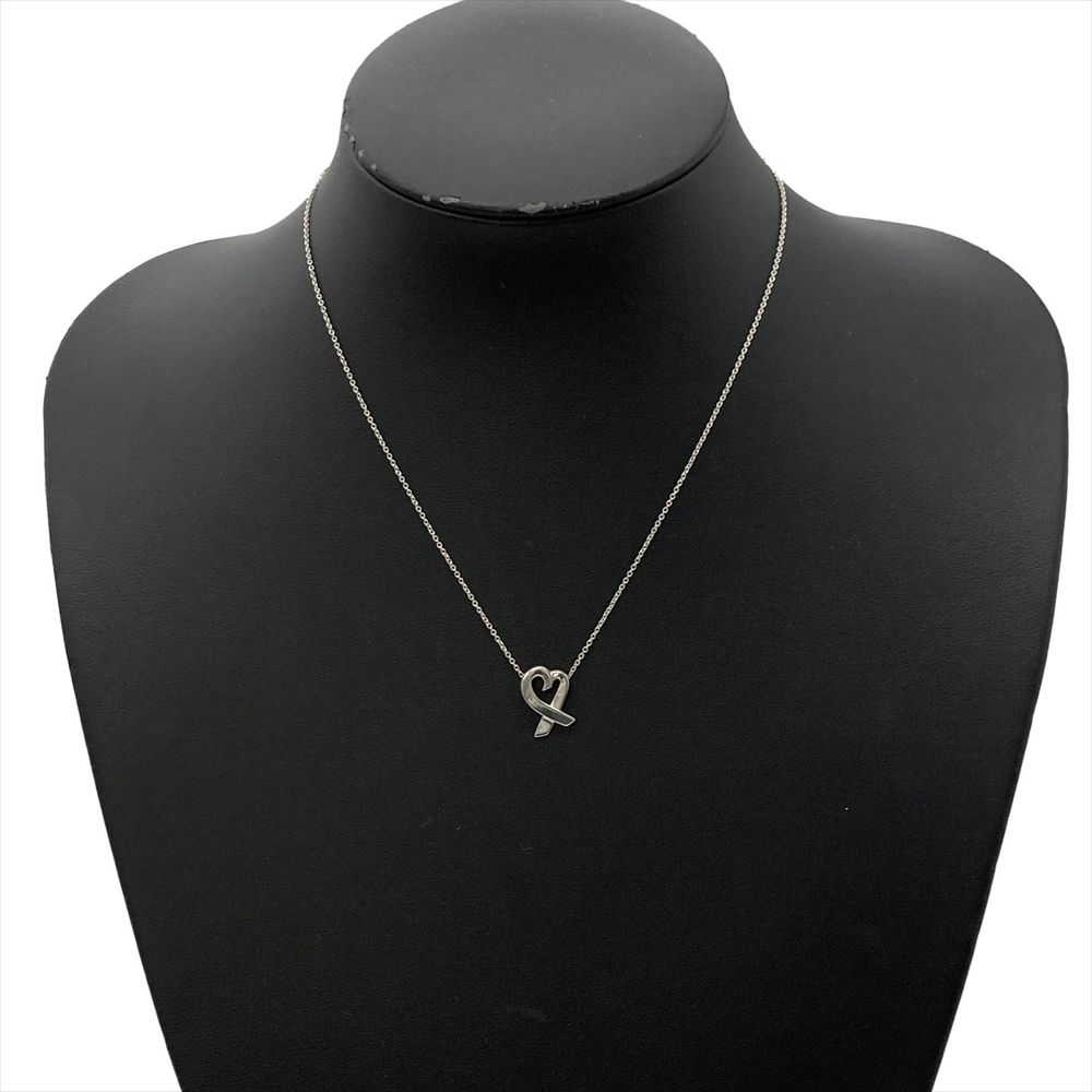 ティファニー Tiffany&Co. ラビングハート ネックレス SV925 2.8g