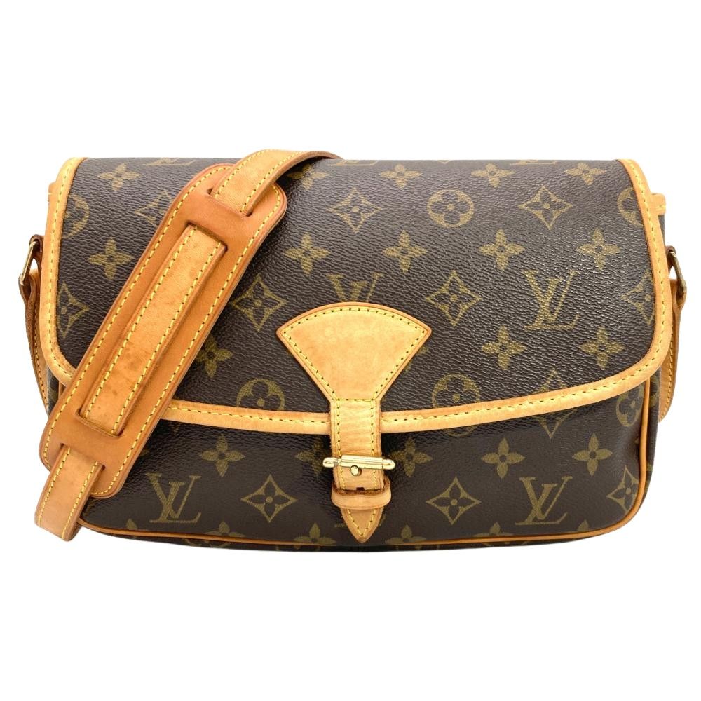 ルイヴィトン LOUIS VUITTON ソローニュ ショルダーバッグ モノグラム キャンバス M42250 ブラウン SL0015 レディース【中古】