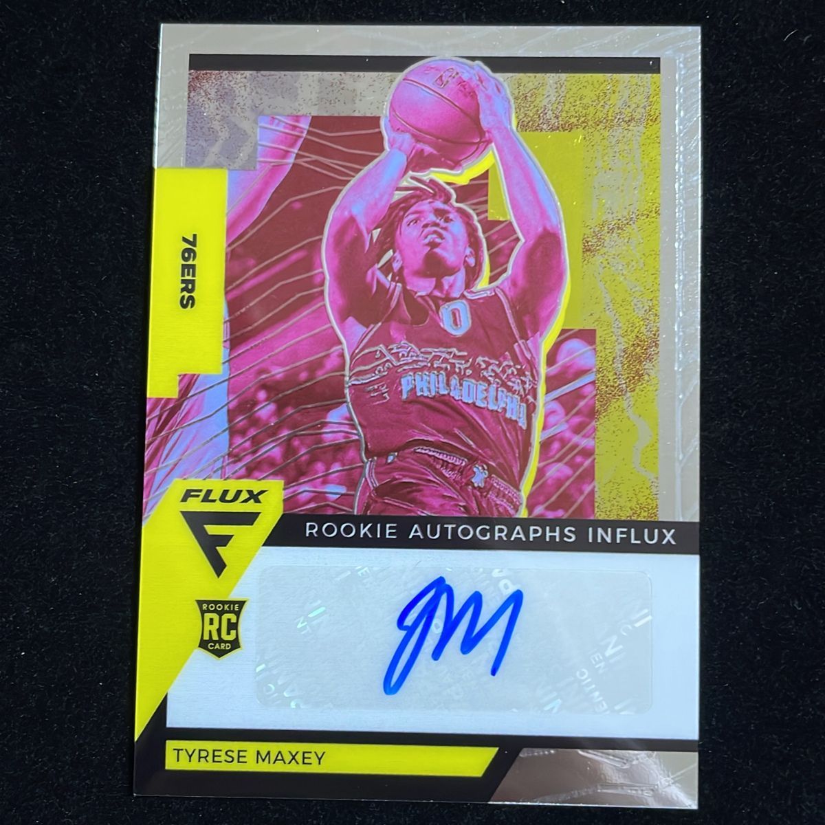 Tyrese Maxey タイリース・マクシー Panini Flux Influx 2020-21 RC Auto サイン 直筆 セブンティシクサーズ 76ers 10,220円