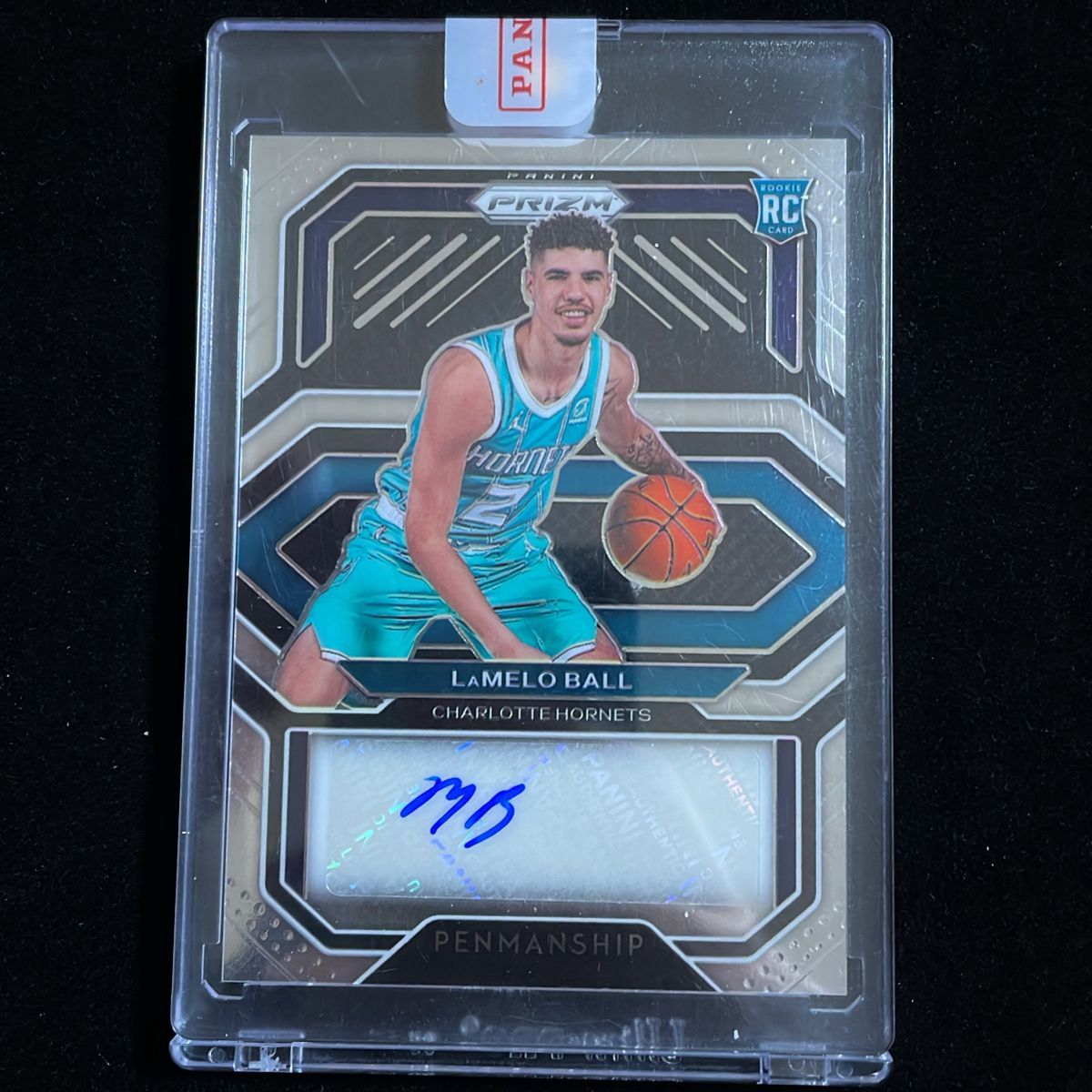 LaMelo Ball ラメロ・ボール Panini Prizm 2020-21 RC Auto サイン 直筆 ホーネッツ Hornets