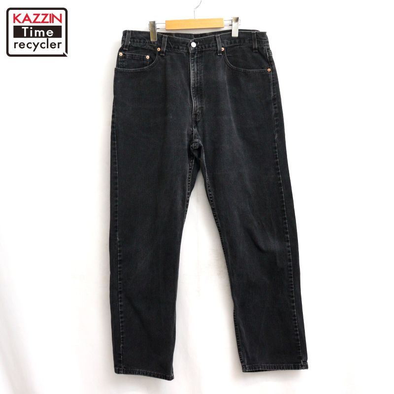 00s USA製 Levi's 505 ブラック デニムパンツ メンズ 表記W32L32サイズ