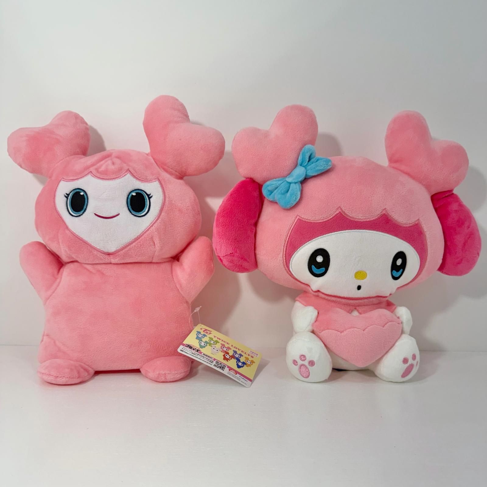 尾張小牧店】 TWICE LOVELYS GIGO ぬいぐるみ パペット セット MOMO