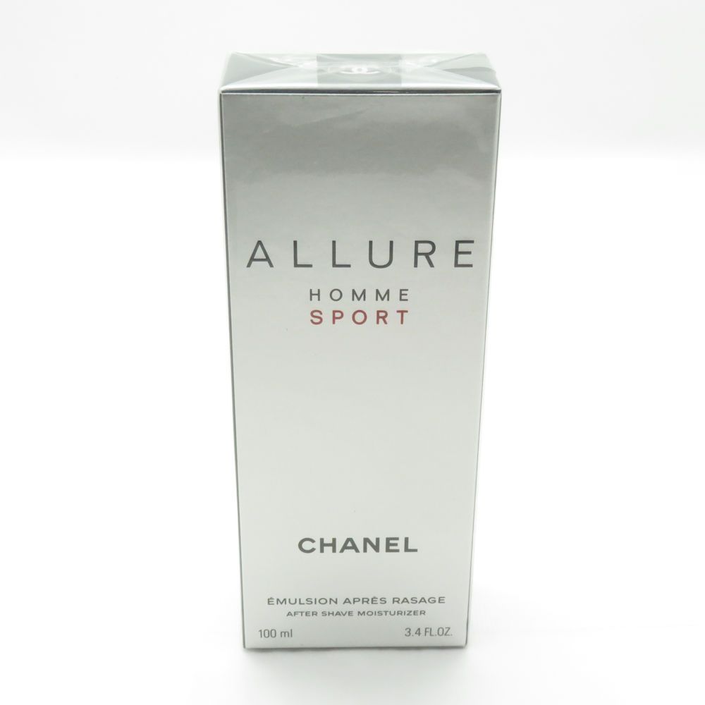 未使用 CHANEL シャネル アリュールオムスポーツ アフターシェイヴローション フェイスクリーム 100g 保湿 スキンケア BO12623Y 6,840円