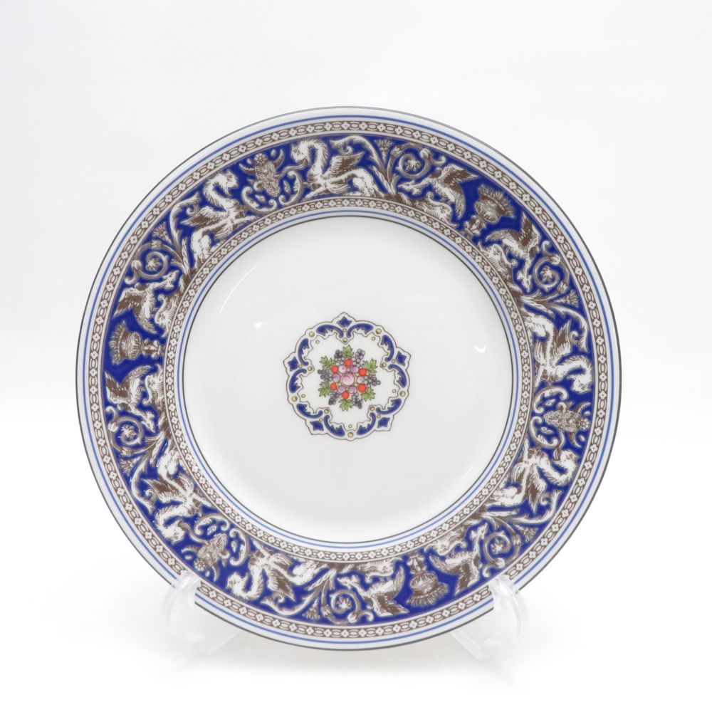 未使用 WEDGWOOD ウェッジウッド フロレンティーン マリン 中皿 20cm