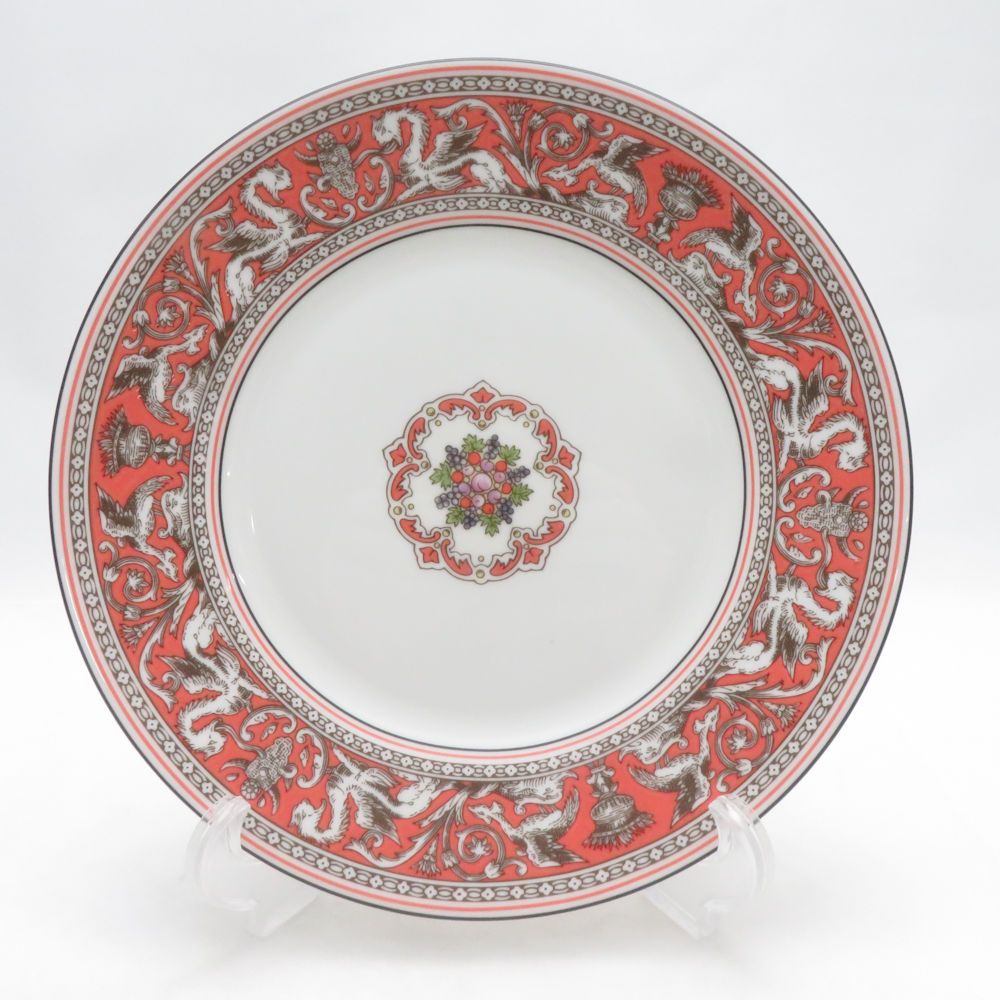 未使用 WEDGWOOD ウェッジウッド フロレンティーン サーモン 中皿 20cm