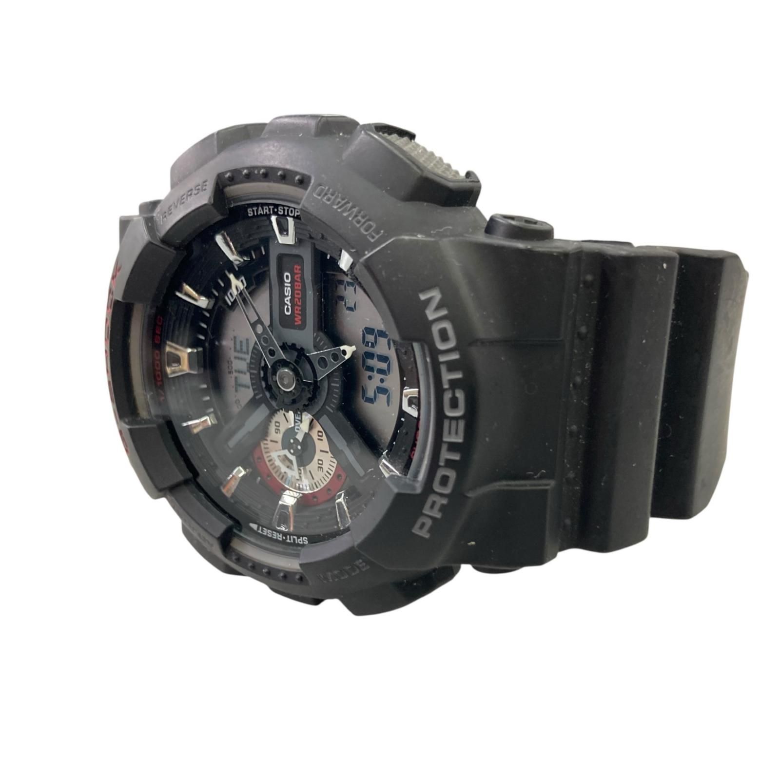 186005 動作確認済み G-SHOCK ジーショック 腕時計 ブラック メンズ