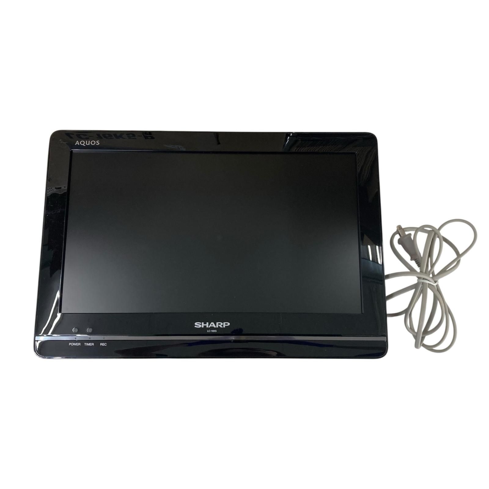 186001 動作確認済み SHARP シャープ 16型 液晶 テレビ AQUOS LC-16K5