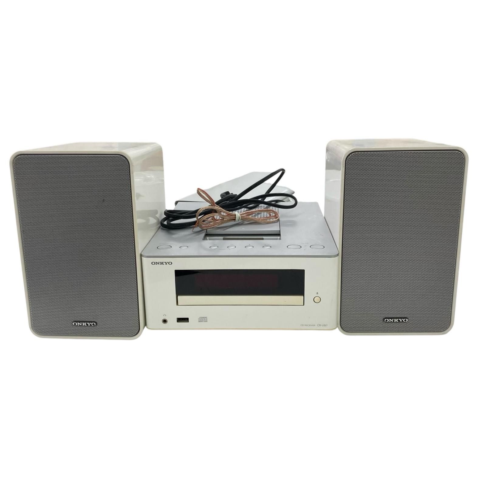 正常動作確認済　ONKYO CR-U3LT コンポ　Lightning 186000 通電確認のみ ONKYO コンポ Lightning CR-U3LT - メルカリ