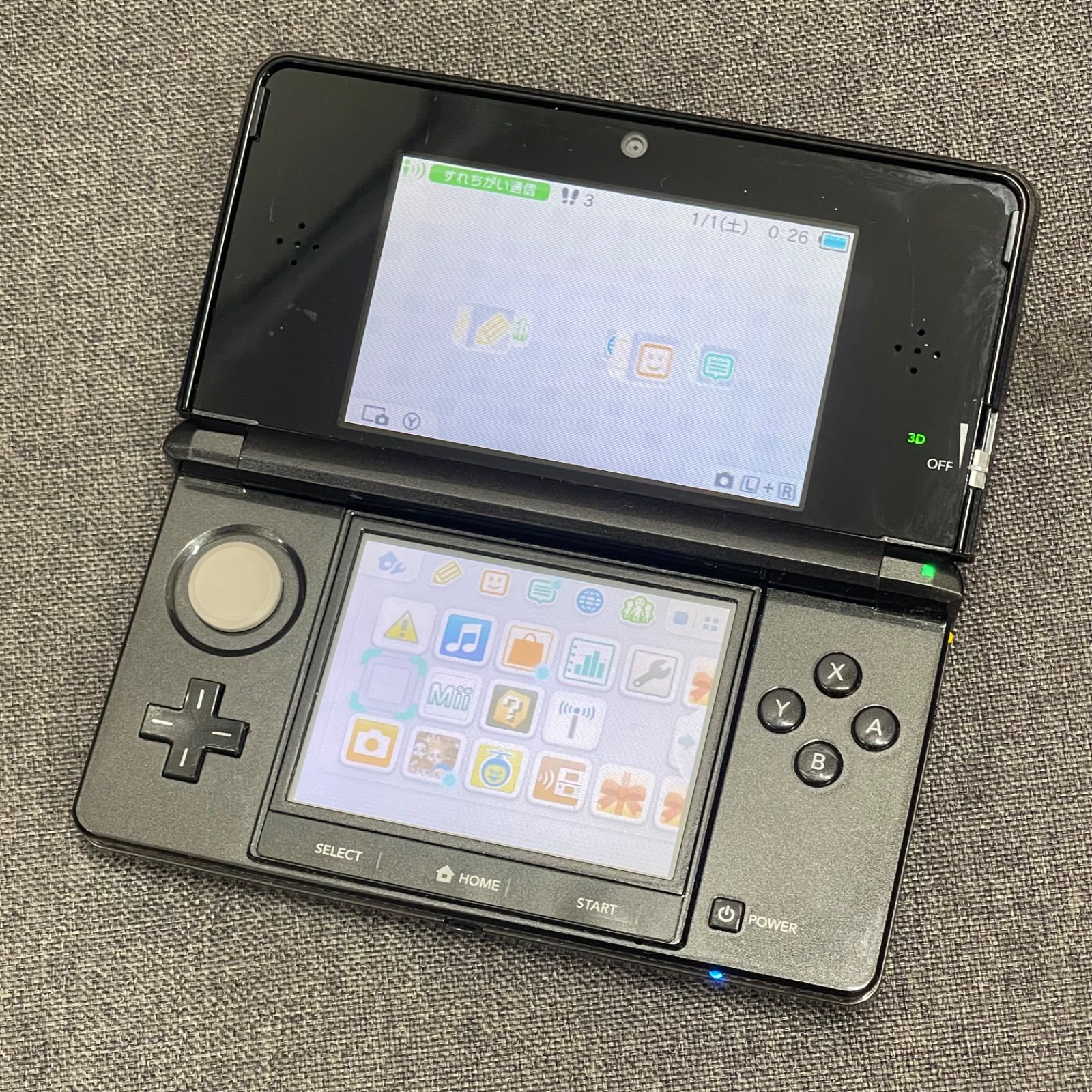【NPA】Nintendo 3DS CTR-001 ブラック 黒