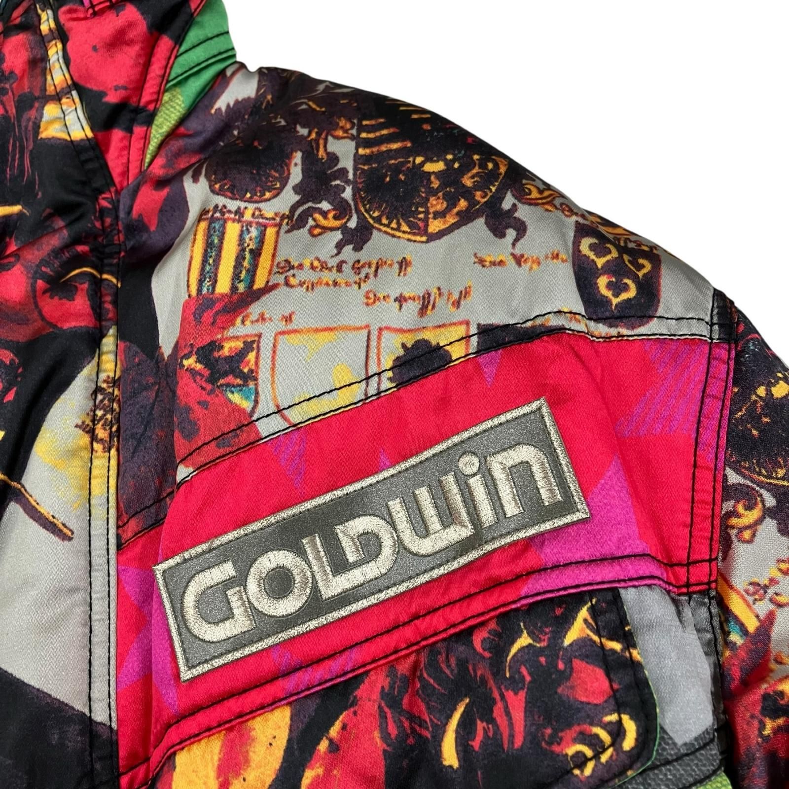199990 GOLDWIN 90s 中綿ナイロンジャケット セットアップ スキー