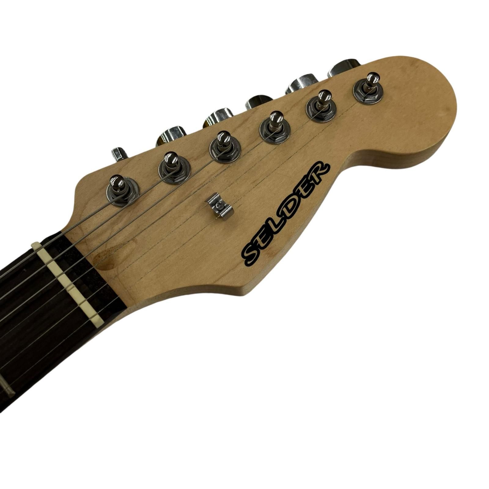 128021 現状品 SELDER セルダー エレキギター ST-16 ホワイト - メルカリ