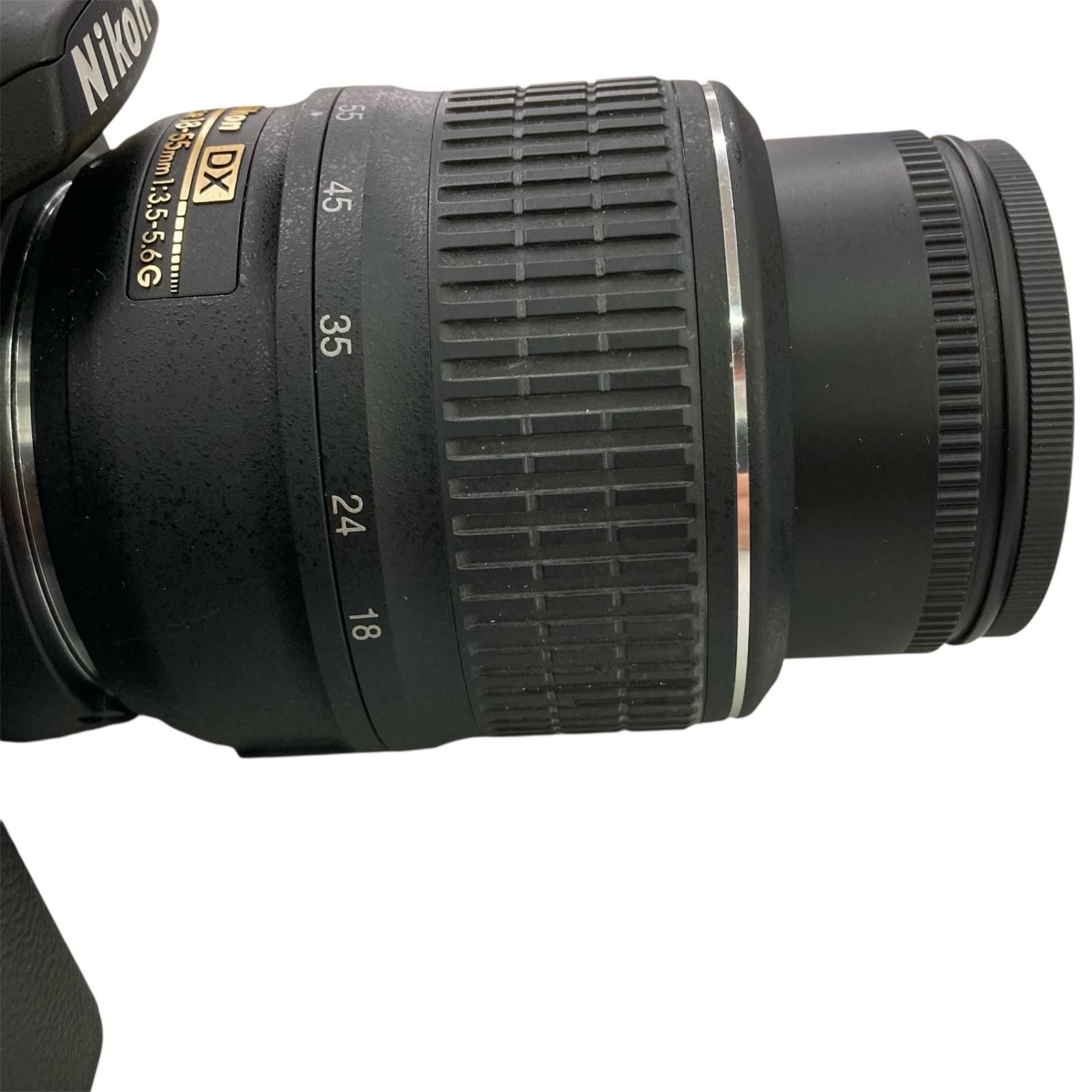 186000 動作未確認 Nikon ニコン デジタルカメラ D3000 黒 - メルカリ