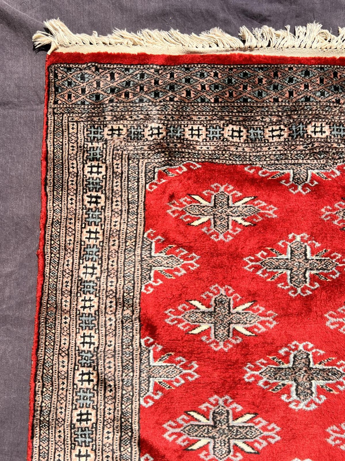 ビンテージ ラグ ウールラグ 玄関 カーペット キリム 155x94cm 細長い