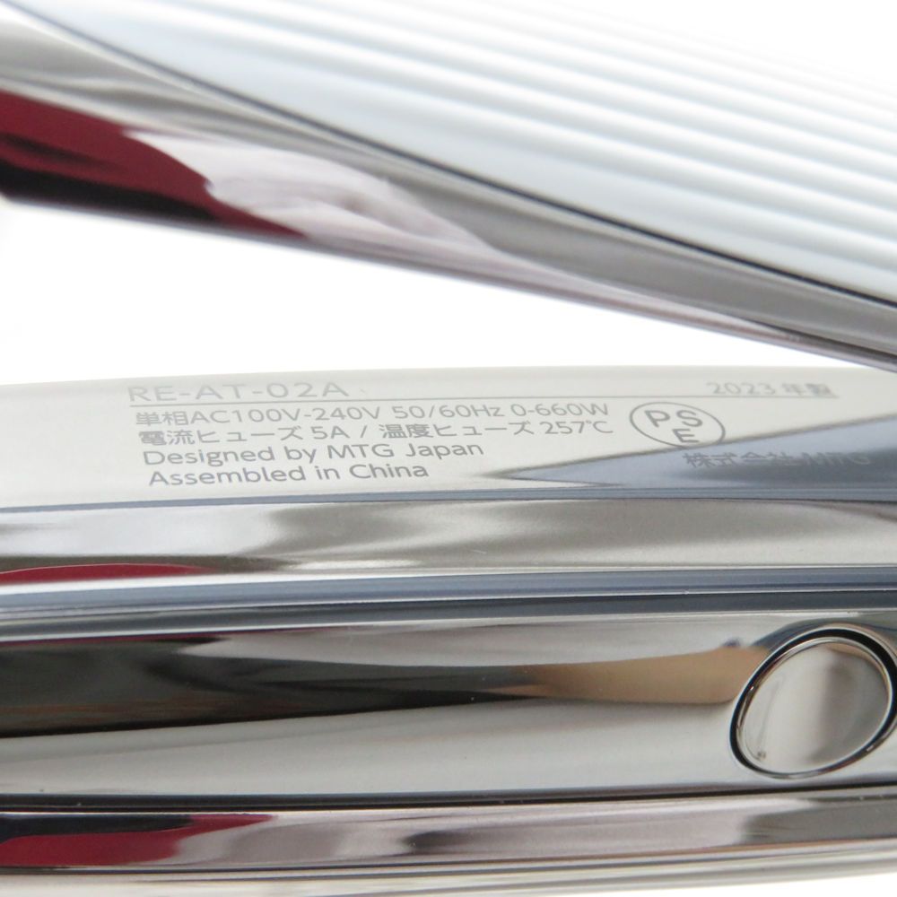 ReFa ストレートアイロン PRO RE-AT-02A 正規品 ホワイト MTG ReFa