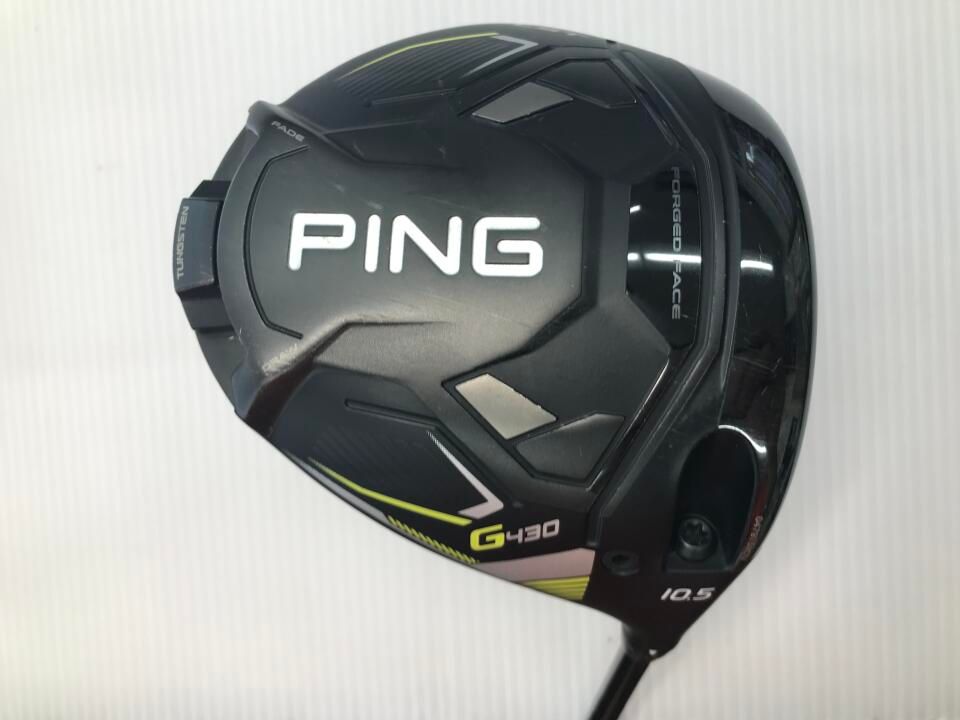 ピン G430 LST 10.5度 ALTA J CB BLACK Sフレックス ドライバー 中古 