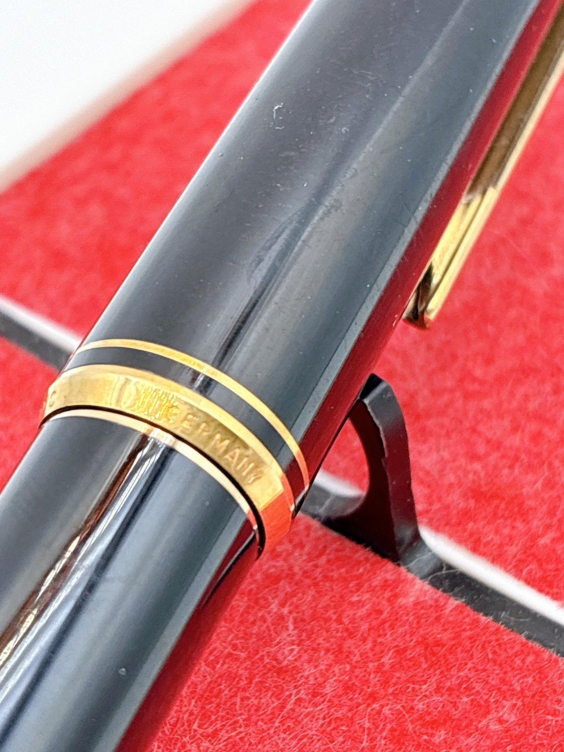 MONTBLANC/モンブラン 万年筆 14K/585 ブラック/ゴールド ヴィンテージ