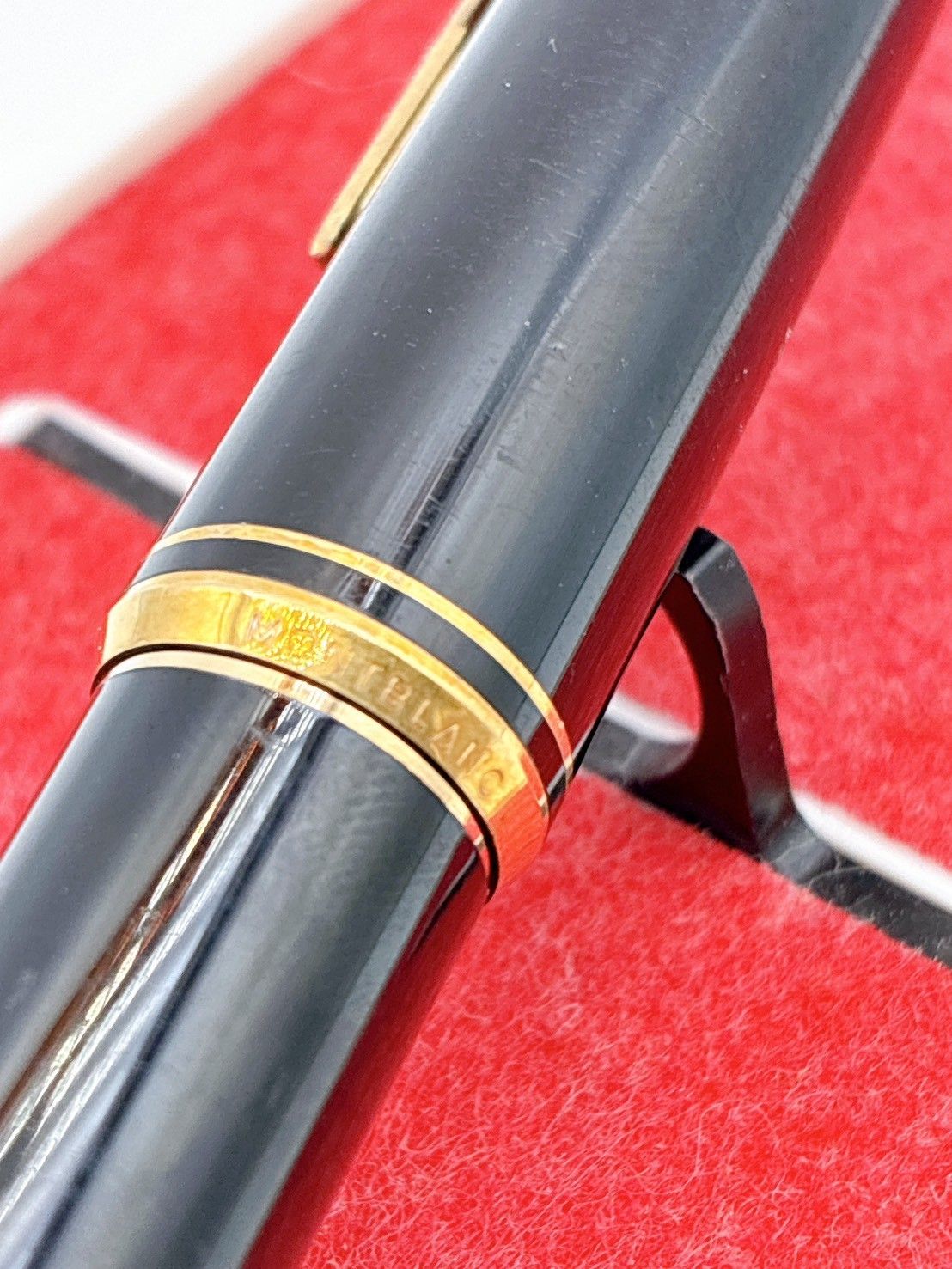 MONTBLANC/モンブラン 万年筆 14K/585 ブラック/ゴールド ヴィンテージ