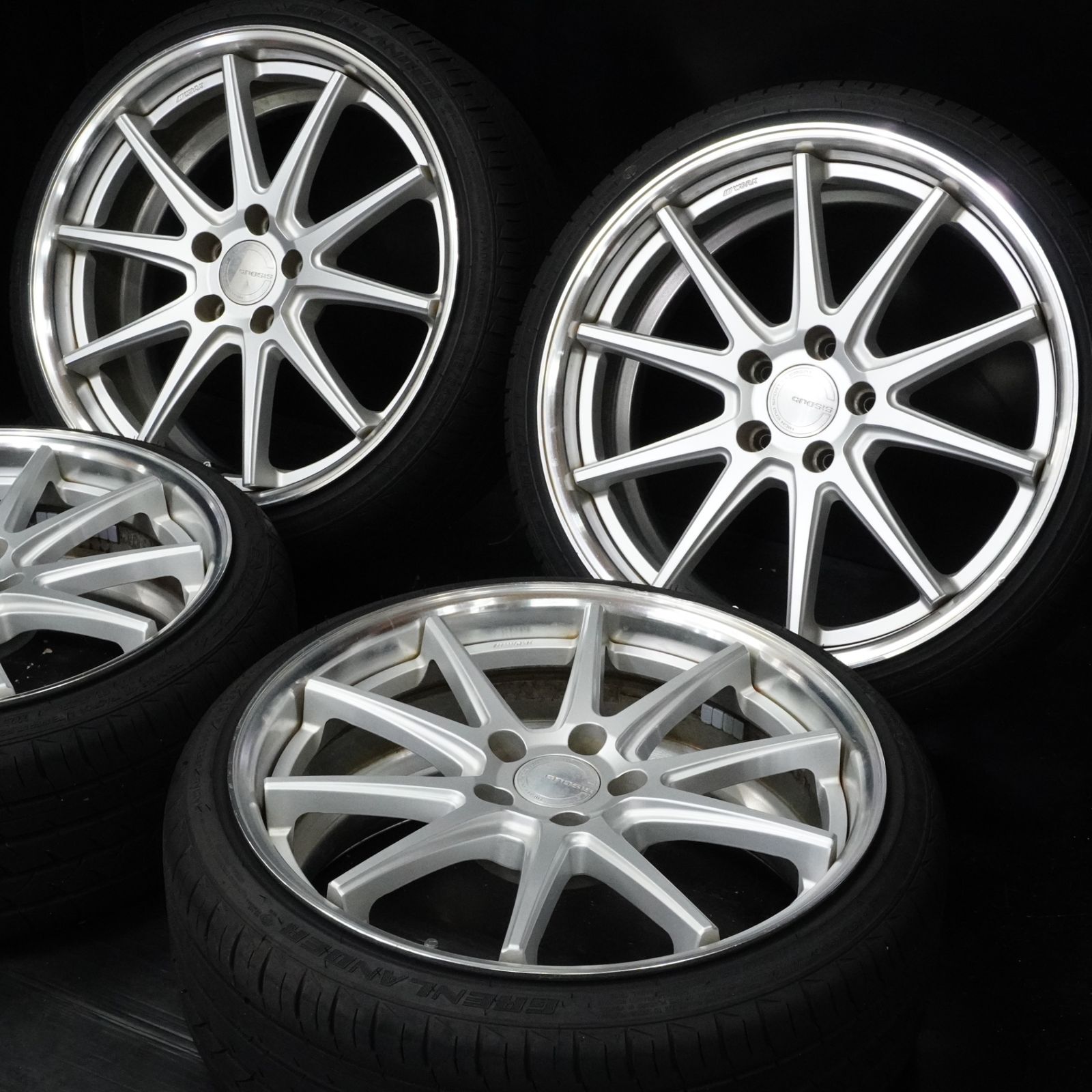 WORK GNOSIS グノーシス CV201 19インチ 8.5J +38 5H PCD114.3 タイヤ 