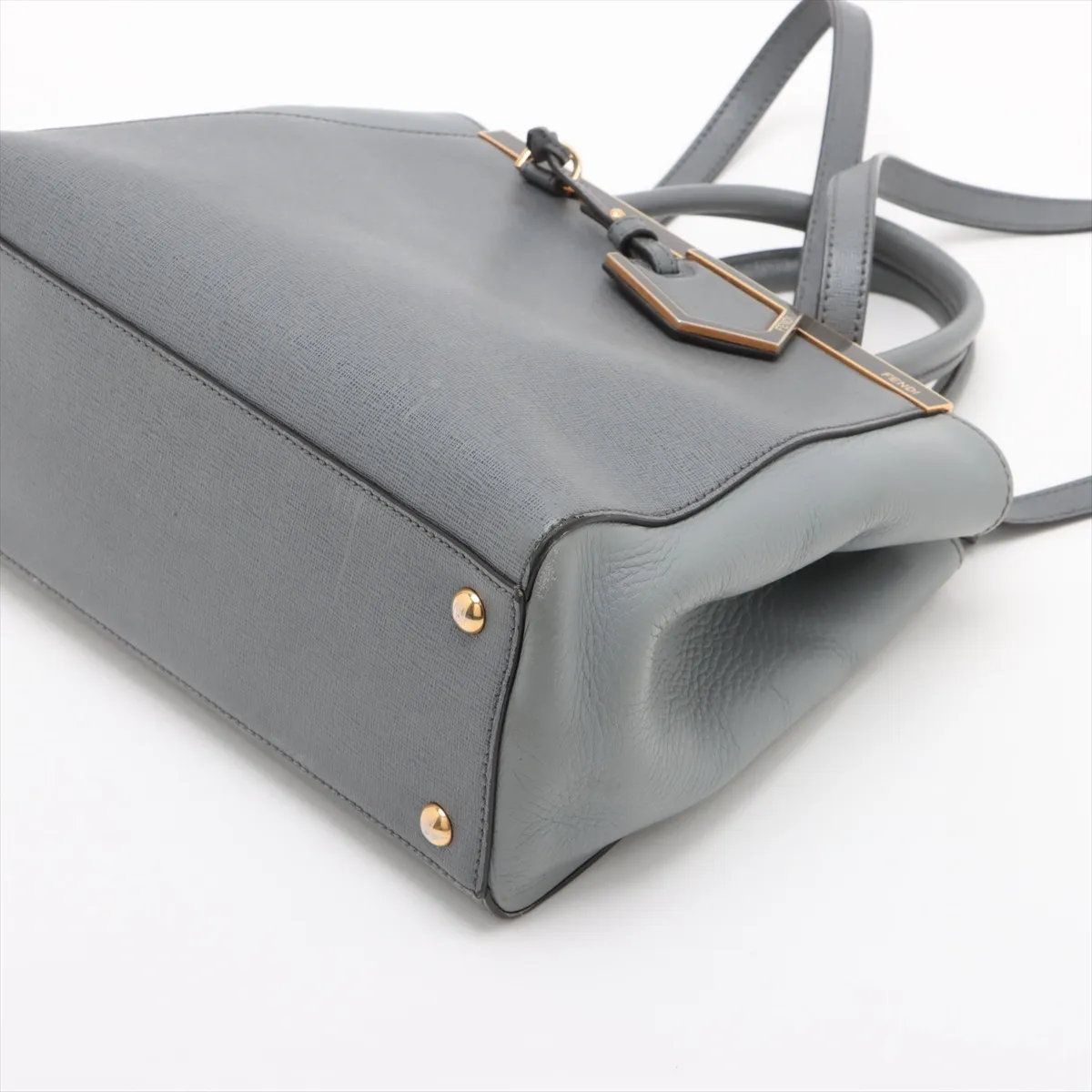 美品 フェンディ プチ トゥージュール 8BH253 レザー 2WAY