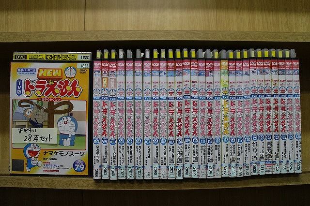 DVD NEW TV版 ドラえもん 不揃い 28本set ※ケース無し発送 レンタル