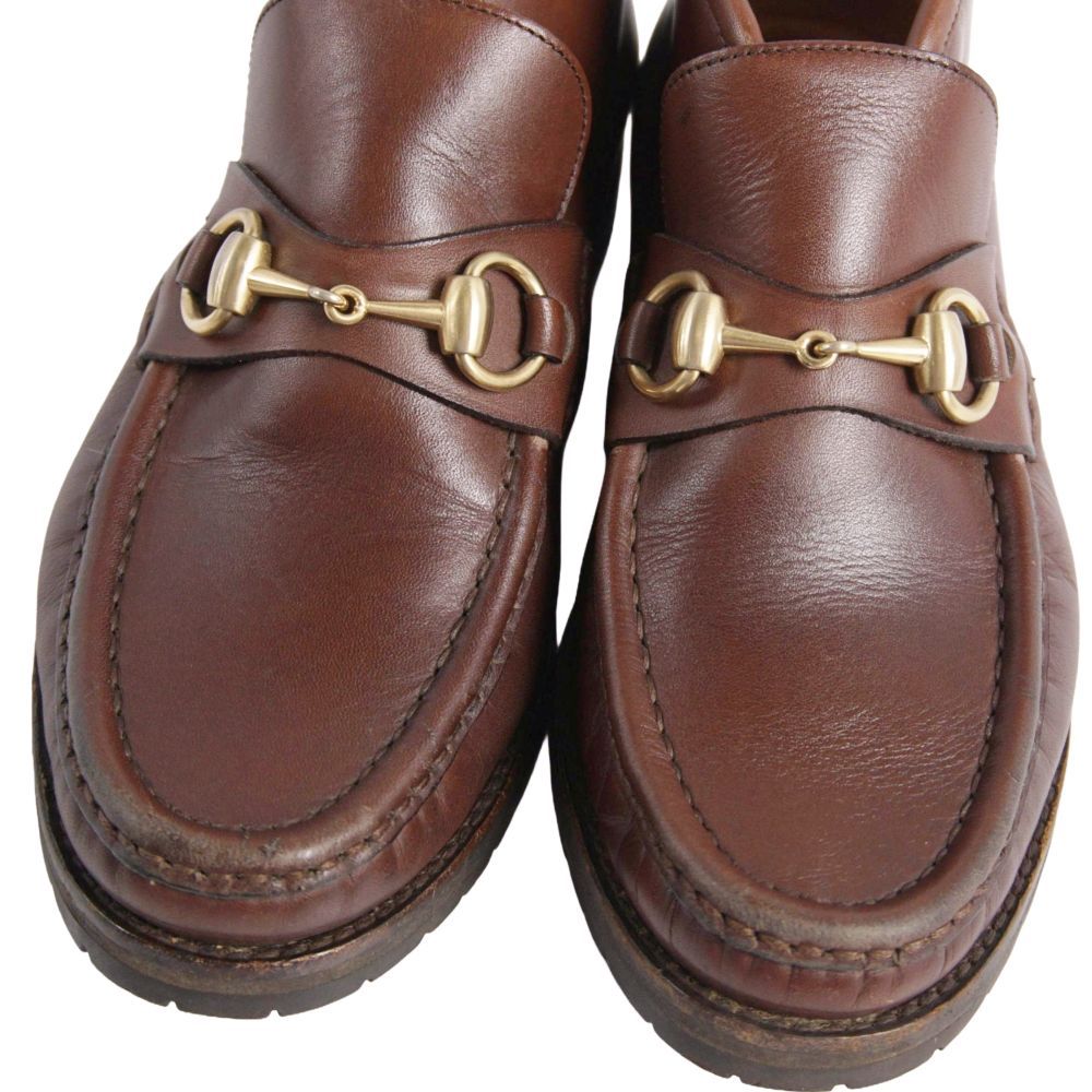 美品 Vintage グッチ GUCCI ブーツ チャッカブーツ ホースビット