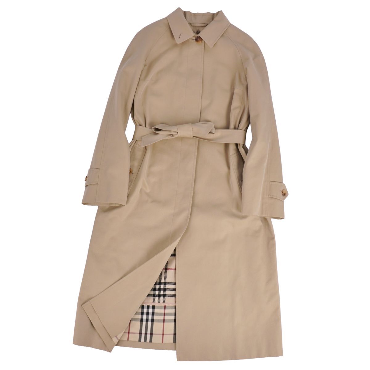 美品 バーバリー ロンドン BURBERRY LONDON コート ステンカラー