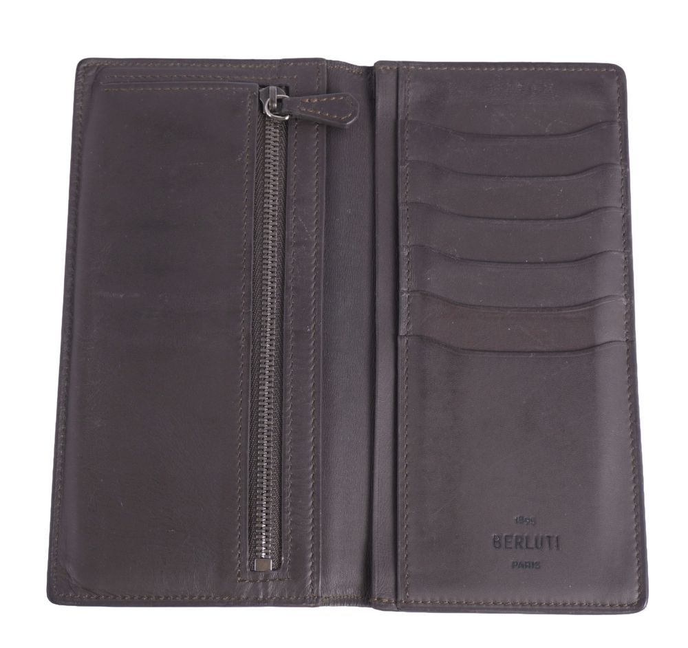 美品 ベルルッティ Berluti 財布 長財布 ロングウォレット