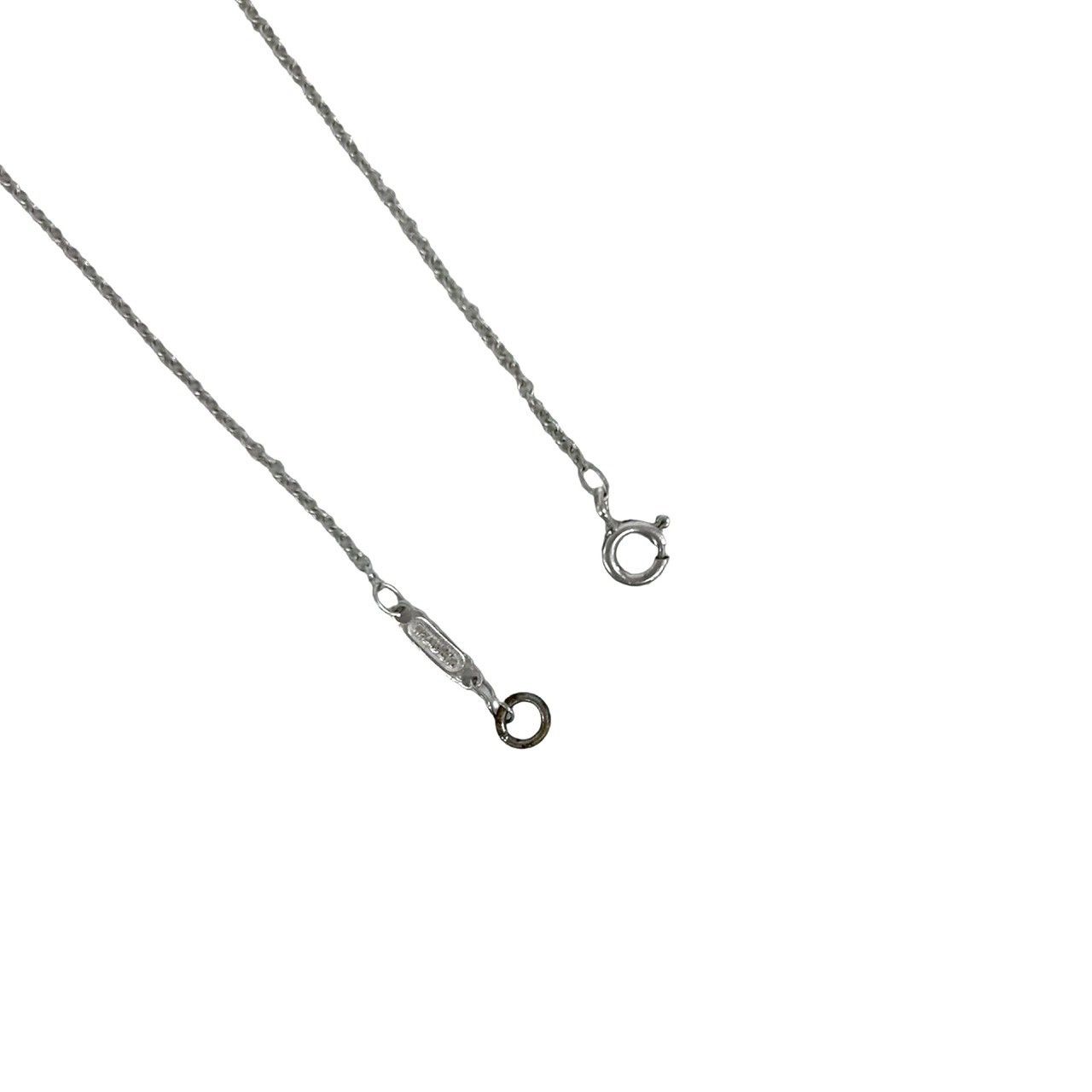 極 美品 TIFFANY&Co. ティファニー テディベア ネックレス シルバー925