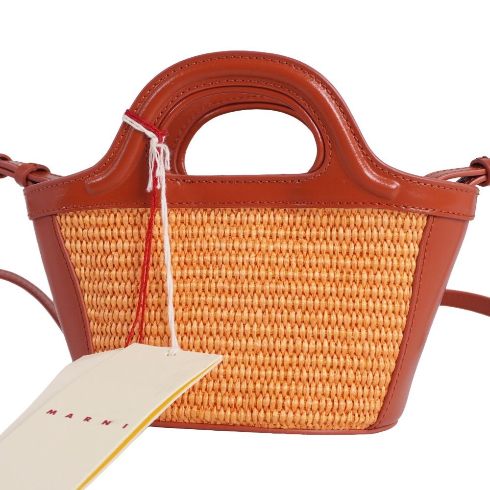 未使用 マルニ MARNI バッグ 2way TROPICALIA MICRO - メルカリ
