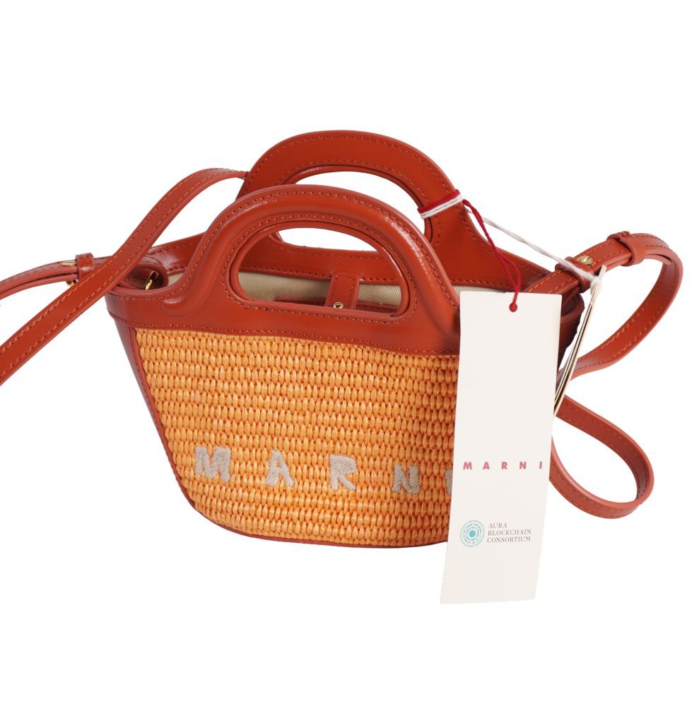 未使用 マルニ MARNI バッグ 2way TROPICALIA MICRO - メルカリ