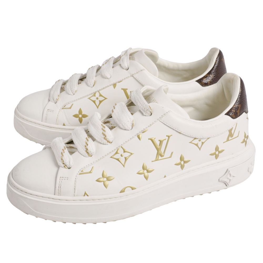 ルイヴィトン LOUIS VUITTON スニーカー タイムアウト ライン モノ