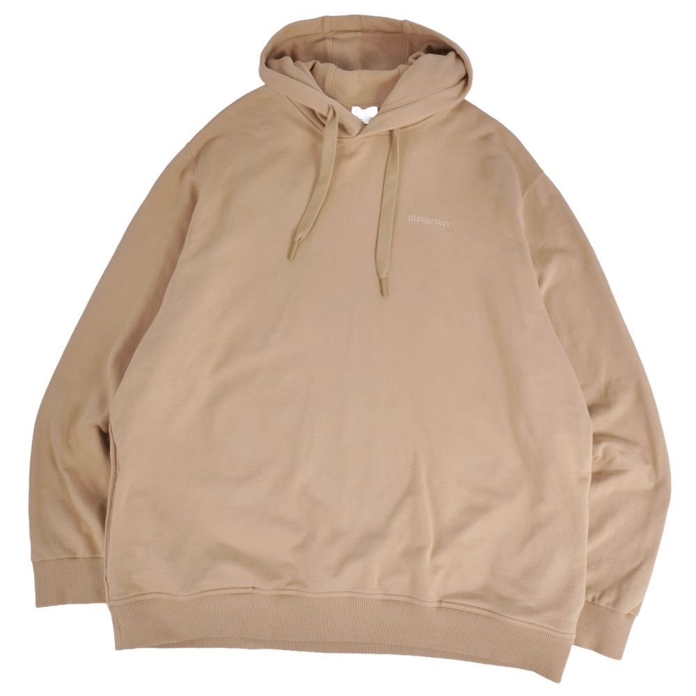 k*i様 BURBERRY ベージュ フード付きパーカー 美品 バーバリー BURBERRY パーカー フーディー スウェット ロングスリ
